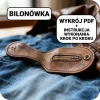 Wykrój PDF na skórzany portfel, bilonówkę na drobne